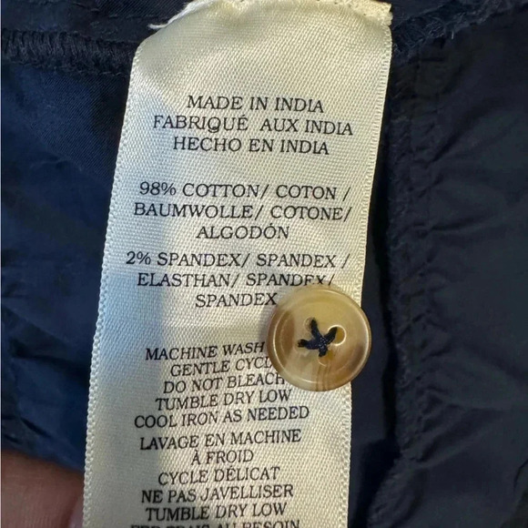 Anthropologie Porridge Blouse Tiered Short Sleeve Cotton Casual XS - Picture 5 of 6